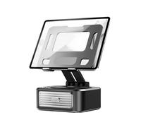 Soporte para teléfono móvil, soporte multifuncional para teléfono con altavoz , gadgets Cool Tech, base antideslizante de sonido envolvente estéreo para hombres, modo de detección y bluetoth