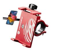 Soporte para teléfono para bicicleta, pinza de seguridad, soporte giratorio | Clip mecánico para smartphone - Soporte para manillar de alto rendimiento para navegación, excursiones, desplazamientos