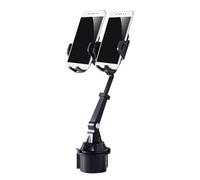 Soporte para teléfono para coche, 315 x 85 mm, soporte irrompible, soporte doble para teléfono celular, organizador interior alternativo universal para salpicadero, camión, furgoneta, SUV, minivan