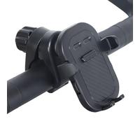 Soporte para teléfono para cochecito, abrazadera flexible para teléfono celular, soporte para manillar de carrito de empuje para smartphone, para trabajo, ejercicio, bicicletas, gimnasio, caminadora