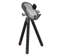Soporte para teléfono para cochecito, soporte giratorio de 360°, agarre flexible antideslizante, ajustable e ideal para carrito de compras, kayak, motocicleta, escritorio, cinta de correr, scooter