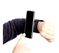 Soporte para teléfono para Correr, Brazalete Giratorio Desmontable, Correa giratoria de 360 Grados, Cierre mecánico magnético, Equipo Deportivo, Correr, Senderismo, para teléfonos Inteligentes