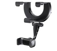Soporte para Teléfono para Espejo Retrovisor de Coche para Audi A1 A2 A3 A4 A4L A5 A6 A6L, Soporte Movil Coche 360 Giratorio Soporte Teléfono Coche, Porta Movil Coche