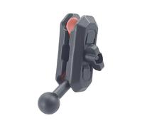 Soporte para teléfono para rejilla de ventilación del coche con adaptador de brazo de extensión con rótula de 17 mm