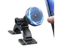 Soporte para teléfono para salpicadero, soporte adhesivo ajustable, rótula | Ajustable, adhesivo, soporte estable para teléfono, ángulo de visión flexible, navegación segura, camioneta, SUV, sedán