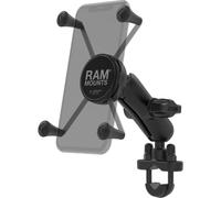 Soporte para teléfono Ram X-Grip grande con base de perno en U para manillar - Mediano