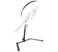 Soporte para teléfono - Soporte de grabación ajustable de metal | de 30 cm con de luz | Soporte de trípode de escritorio para transmisión en , filmación, fotografía, videollamadas