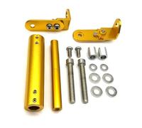 Soporte para Teléfono Soporte De Placa De Navegación GPS para Motocicleta para Trail125 PCX125 ADV160, Accesorios De Montaje para Teléfono Móvil Inteligente Navegación Soporte(Oro)