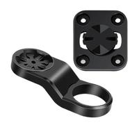 Soporte para teléfono, soporte para manubrio de motocicleta, abrazadera GPS de ciclismo, rotación ajustable, clip trasero ligero negro para navegación de senderos todoterreno, 3.54 x 2.36 x 1.18