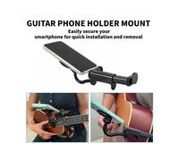 Soporte para Teléfono y Guitarra, Ajustable, para Transmisión en Vivo, Enseñanza y Grabación de Videos.