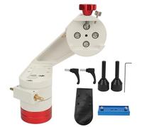 Soporte para Telescopio Altazimuth, Ajuste Micro y Grueso de 360°, Capacidad de Carga de 22.0 Lbs, Rosca de 3/8 Pulgadas, Fácil Alineación Polar, Base Versátil para Astronomía