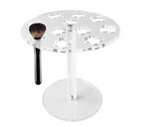 Soporte Para Tijeras De Peluquero - Soporte Para Tijeras Transparente Con 11 Ranuras, Estante De Exhibición De Escritorio Resistente, Disposición Profesional De Herramientas Para El Cabello | Accesori