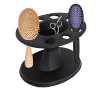 Soporte para tijeras: organizador de salón de polipropileno de 8,66 pulgadas | Estante multifuncional para guardar peines y expositores para herramientas de peluquería profesionales