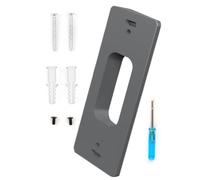 Soporte Para Timbre - ABS Duradero 4,4x1,5x11,5cm | Soporte Para Timbre Con Vídeo, Soporrte De Ajuste Del Ángulo De Visión WiFi, Accesorio De Placa De Montaje En Cuña | Para Monitoreo Seguro De Entrad