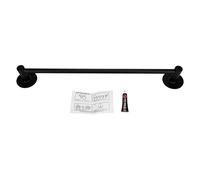 Soporte para Toallas de Mano Barra para Toallas Soporte para Toallas de baño Rústico Elegante A Prueba de Huellas Dactilares Instalación sin Perforaciones de Agua para Puerta de