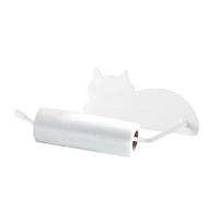 Soporte para toallas de papel, soporte para rollo de toallas de papel, estante de almacenamiento con soporte de diseño de gato para apartamento de invitados, , casa de viaje