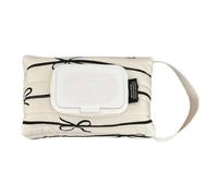 Soporte para toallitas - Bolsa de almacenamiento para toallitas de bebé, organizador de almacenamiento de algodón recargable para exteriores, coche, senderismo, picnic, viajes, oficina, baño,