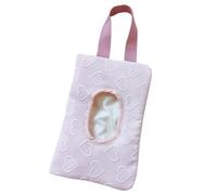 Soporte para toallitas húmedas, bolsa dispensadora de viaje recargable con cierre para toallitas o servilletas de bebé, bonito recipiente de almacenamiento decorativo, para coche, camping, picnic