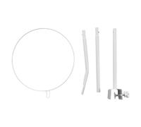 Soporte para toldo de cuna, soporte desmontable, 5 niveles, construcción | Soporte de red para cama de bebé, marco de montaje ajustable para instalación de cuna de guardería, área de dormir, escudo