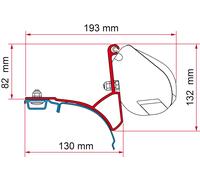 Fiamma Llama 98655747 Juego de Abrazaderas