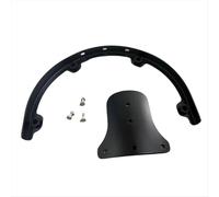 Soporte para toms de batería, 10 pulgadas, color negro