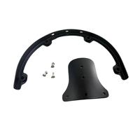 Soporte para toms de batería, 10 pulgadas, color negro