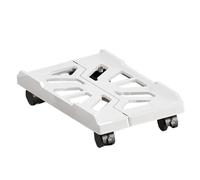 Soporte para torre de computadora para debajo del escritorio, soporte ajustable para CPU móvil, soporte para CPU para debajo del escritorio, ventilación, ancho ajustable con ruedas giratorias compatib