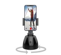 Soporte para trípode celular, base de mano de 7.28 x 3.54 x 3.54 pulgadas, cardanes de centrado automático | Rotación total de 360 grados para vlogger pantalones cortos, carretes creadores de