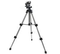 Soporte para trípode de cámara Plegable Profesional Tornillo de Soporte Estabilizador de trípode de Cabeza fluida de 360 Grados Aluminio con Clip para Soporte de teléfono (B Universal)