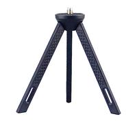 Soporte para trípode de camping, lámpara LED de camping, soporte de luz de trabajo, trípode de mesa para exteriores, soporte de 1/4 tornillo, soporte para porche al aire libre, con base para