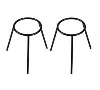 Soporte para trípode de laboratorio de lámpara, soporte para lámpara de trípode con mechero Bunsen de laboratorio de 2 piezas para suministros educativos de química de laboratorio