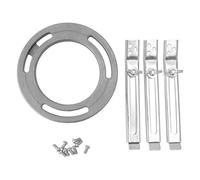 Soporte para trípode de laboratorio | Soporte calefactor de hierro de altura ajustable de 5,9 a 8,7 pulgadas | Base de agarre para calentador de aceite/experimentos de