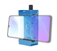 Soporte para trípode de teléfono, soporte de teléfono de aleación de aluminio con cierre rápido | Fundamentos de vídeo telefónico para grabación de vídeo, transmisión de vídeo en directo, transmisión