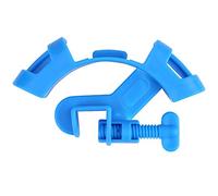 Soporte para Tubería de Agua de Acuario, Clamp/Holder de Manguera de Gran Estabilidad para Limpieza de Peceras, Plástico Azul para Acuaristas