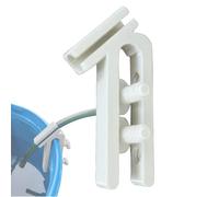 Soporte para Tubería de Agua - Soporte para Cubo de Manguera de Jardín con Abrazadera - Abrazadera para Tubería Exterior de Riego y Limpieza de Jardín