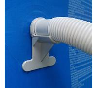 Soporte para tuberías de piscina (30-37 mm), anti: tensión, desgarro, pinchazos, compatible con piscinas Intex y Bestway (1x)