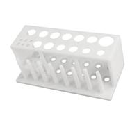 Soporte Para Tubos De Ensayo Multifuncional Organizador 27 Ranuras Estante Secado Laboratorios Y Soporte Tubos Educativos