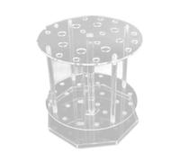 Soporte Para Tubos De Ensayo Transparente Estante Centrífuga Organizadores Pipetas Diámetro Del Orificio Almacenamiento Tubos Uso En Laboratorio Y Experimentos