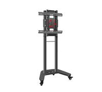 Soporte para TV con Soporte para TV en el Piso para el hogar y la Oficina Soporte Giratorio para Pantalla LCD para Salas de conferencias y Salas de Estar Se Adapta a la mayoría de los televisores