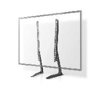 Soporte de sobremesa Nedis TVSM1050BK universal acero negro, altura ajustable, hasta 70", 50 kg