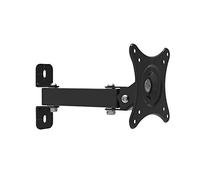 Soporte para TV, Soporte de Pared for TV y Monitor, Brazo único con Resorte de Gas Ajustable for Pantallas LCD de 17 a 27 Pulgadas.(One Cross Arm)