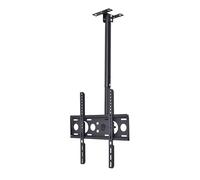 Soporte para TV - Soporte De Techo para TV, Soporte De TV con Rotación E Inclinación De 360°, Soporte De Pared Ajustable, Compatible con La Mayoría De Monitores LCD De 26 A 55 Pulgadas(0.5-2m)