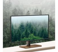 Soporte para TV - Soporte De TV con Placa Base De Vidrio Templado, Mesa para Monitor LCD Universal De 32 A 80 Pulgadas, Soporte De Montaje LED De Altura Ajustable(32"-80")