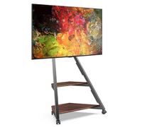 Soporte Para TV Soporte Para TV Móvil Para Televisores De 32 A 65 Pulgadas, Soporte Para Carrito De TV, Soporte Giratorio De Altura Ajustable Para TV Con Estantes De Almacenamiento Soporte TV(A)