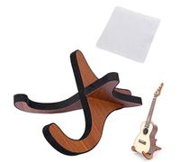 Soporte Para Ukelele,Soporte para Guitarra,Stand Ukelele,Soporte de Madera Para Guitarra,Soporte X-Frame con Borde de Esponja,Para Guitarra, Ukelele, Mandolina