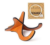 Soporte para ukelele, versión actualizada de madera, desmontable, soporte portátil para instrumentos musicales con cuerdas para ukelele.