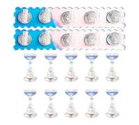 Soporte para uñas postizas de acrílico y polipropileno reciclable, sensación realista, que permite una práctica de manicura detallada y una exposición eficiente