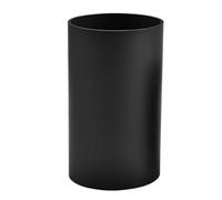Soporte para utensilios de cocina de plástico de forma redonda, organizador de tubos de almacenamiento de herramientas para vajilla, espátulas, batidores, cucharas de madera, carrito para encime