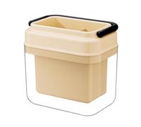 Soporte para utensilios de trabajo | antideslizante de 2 compartimentos, organizador de utensilios, palillos, espátula, cuchara, tenedor, batidor, cubiertos, paño de cocina, cepillo