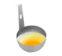 Soporte para vaporizador de huevos - Taza de acero para caza furtiva de 2,64 x 4,13 pulgadas, inserto antiadherente para caldera, recipiente de cocina colgante para preparación del desayuno |